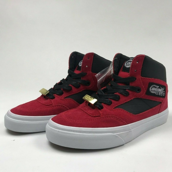 vans caballero red